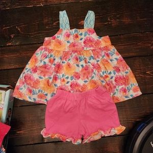 Ricrac short set 12m